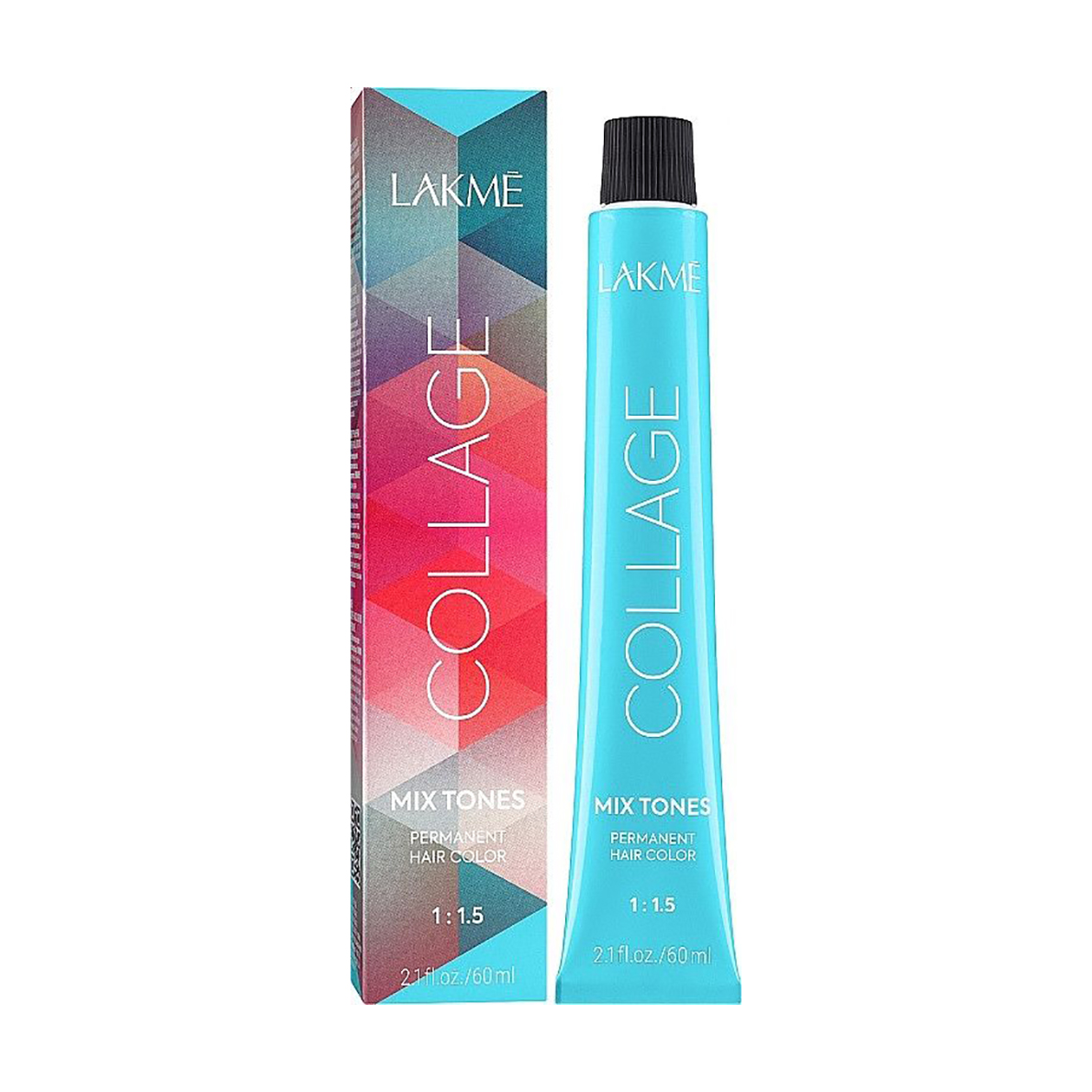 Перманентна фарба для волосся Lakme Collage Mix Tones Permanent Hair Color 0/90, 60 мл